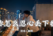 你怎麼忍心丟下我 – 勵明